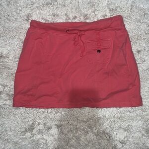 Y2K vintage track mini skort skirt